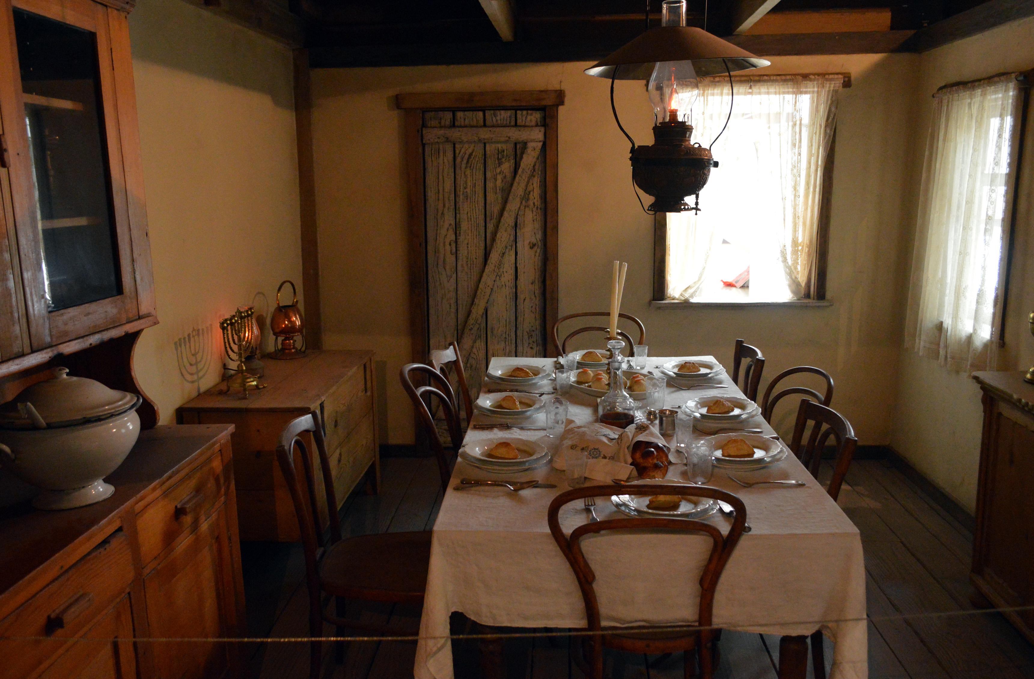 Jewish Homes And Museums Empty Houses Domestic Reflections Herbert   Shandler Interior Of A Wooden Dwelling In A Traditional Lithuanian Shtetl Reconstructed In The South African Jewish Museum Cape Town Copy 